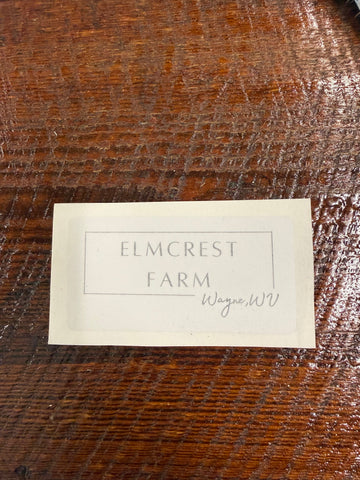 Elmcrest Farm Sticker