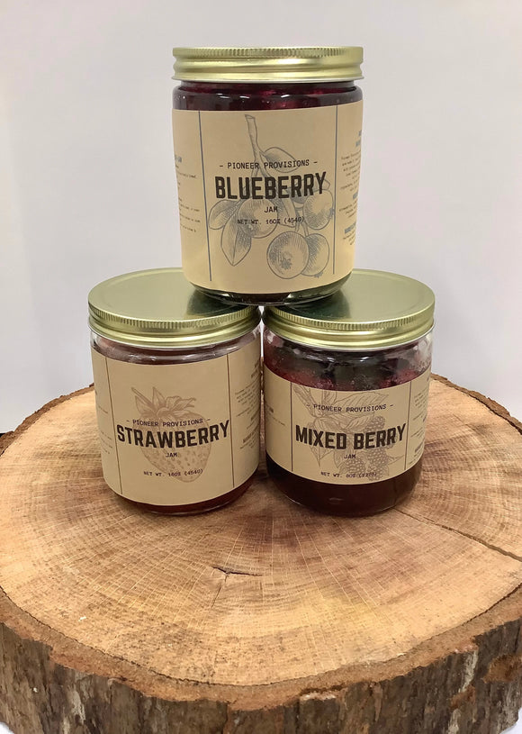 House made Jams and Jellies